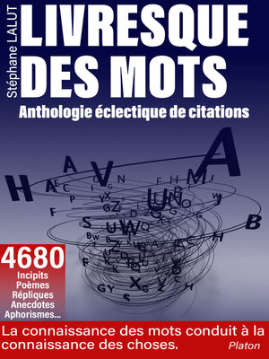 cover image of Livresque des mots